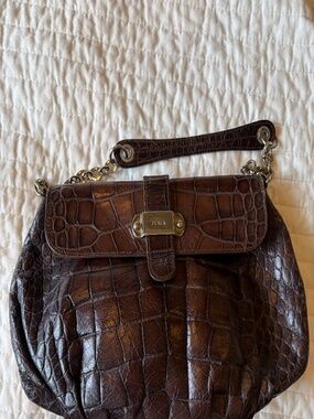 Furla Crocodile Leather Bag